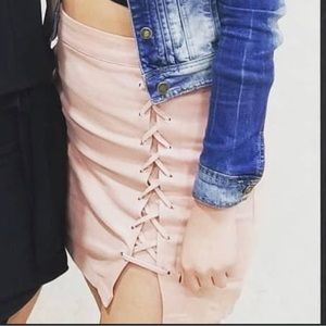 Charlotte Russe Slit Skirt